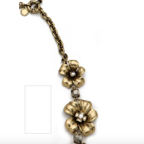 BNWT Marc by Marc Jacobs Marc Flowers Garland Necklace (MSRP on Shopbop 390.50$) - Picture 2 of 3